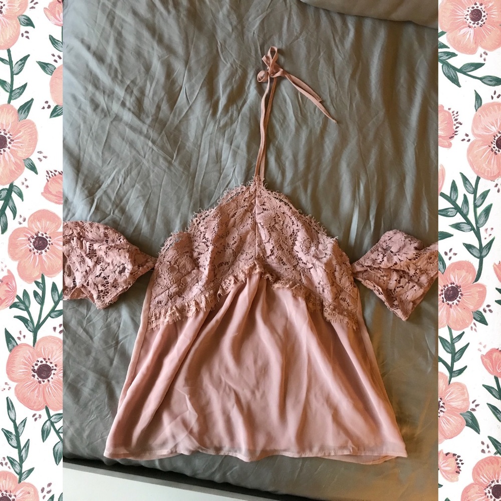 Forever 21 | halter off the shoulder top